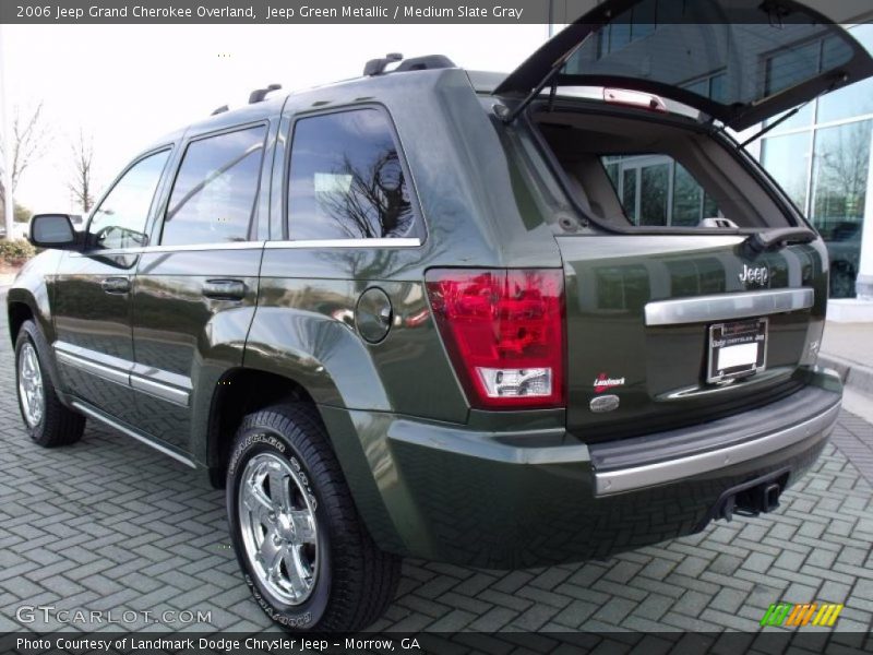 Jeep Green Metallic / Medium Slate Gray 2006 Jeep Grand Cherokee Overland