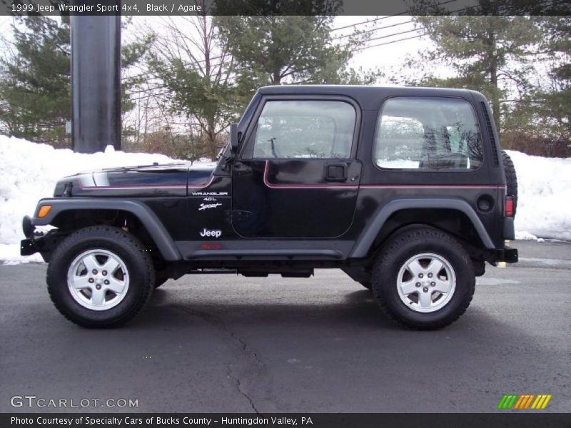 Black / Agate 1999 Jeep Wrangler Sport 4x4