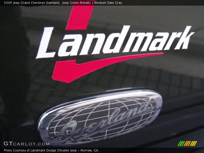 Jeep Green Metallic / Medium Slate Gray 2006 Jeep Grand Cherokee Overland