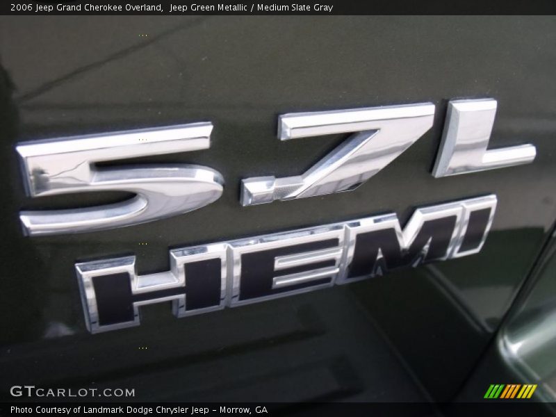 Jeep Green Metallic / Medium Slate Gray 2006 Jeep Grand Cherokee Overland