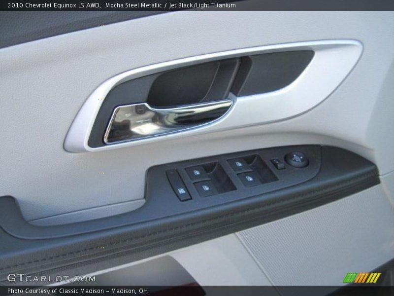 Mocha Steel Metallic / Jet Black/Light Titanium 2010 Chevrolet Equinox LS AWD