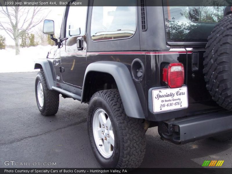 Black / Agate 1999 Jeep Wrangler Sport 4x4