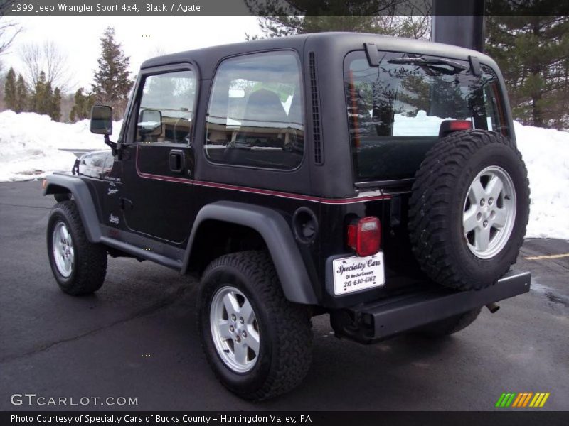 Black / Agate 1999 Jeep Wrangler Sport 4x4