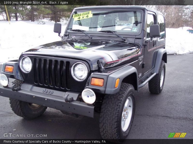 Black / Agate 1999 Jeep Wrangler Sport 4x4