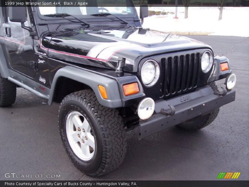 Black / Agate 1999 Jeep Wrangler Sport 4x4