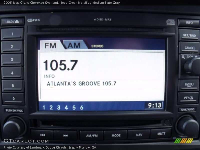 Audio System of 2006 Grand Cherokee Overland