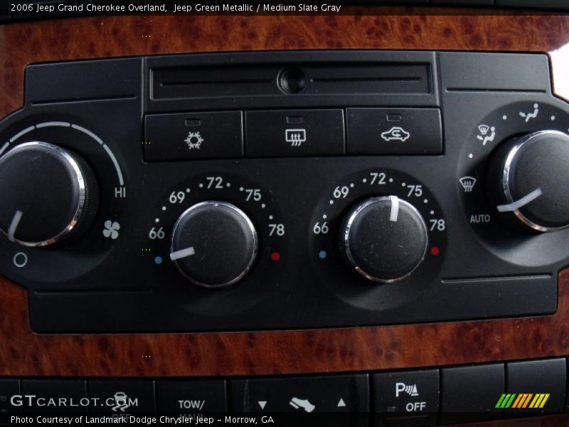 Controls of 2006 Grand Cherokee Overland