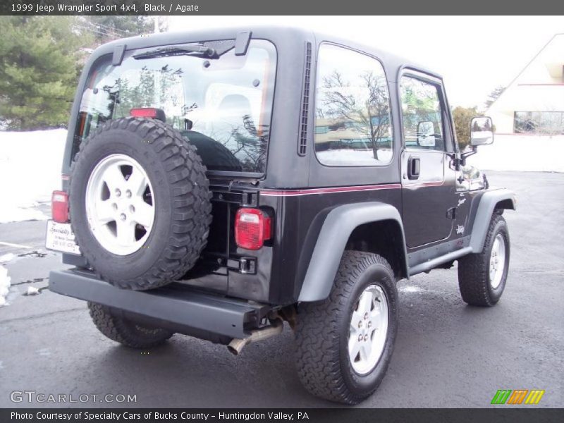 Black / Agate 1999 Jeep Wrangler Sport 4x4