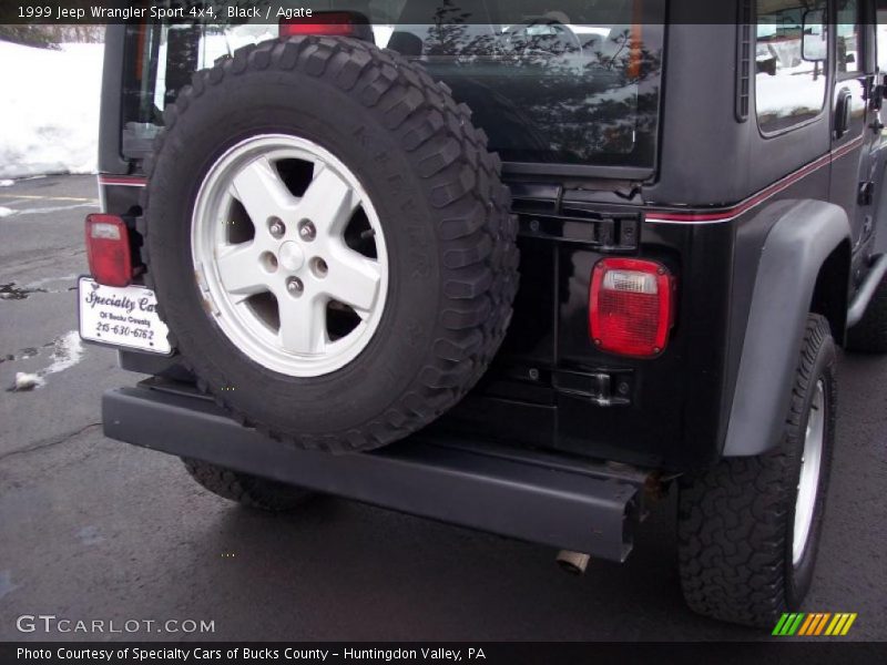 Black / Agate 1999 Jeep Wrangler Sport 4x4