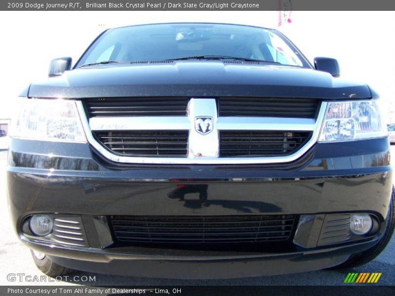 Brilliant Black Crystal Pearl / Dark Slate Gray/Light Graystone 2009 Dodge Journey R/T