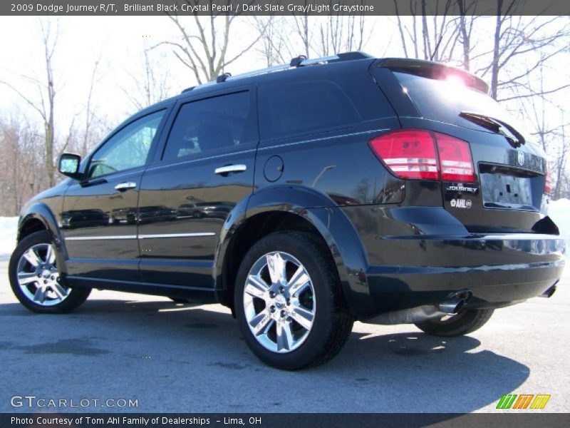 Brilliant Black Crystal Pearl / Dark Slate Gray/Light Graystone 2009 Dodge Journey R/T