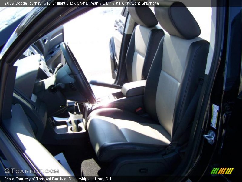Brilliant Black Crystal Pearl / Dark Slate Gray/Light Graystone 2009 Dodge Journey R/T