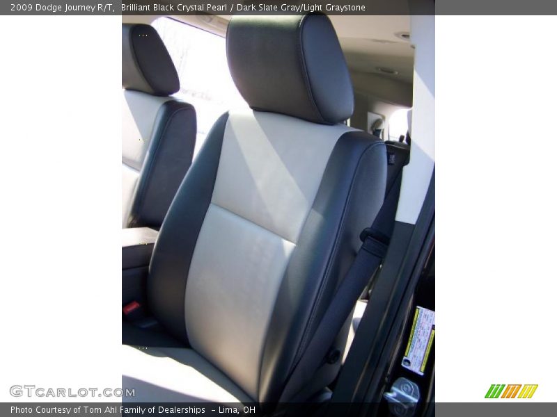 Brilliant Black Crystal Pearl / Dark Slate Gray/Light Graystone 2009 Dodge Journey R/T