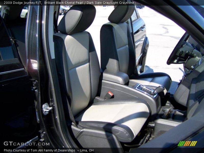 Brilliant Black Crystal Pearl / Dark Slate Gray/Light Graystone 2009 Dodge Journey R/T