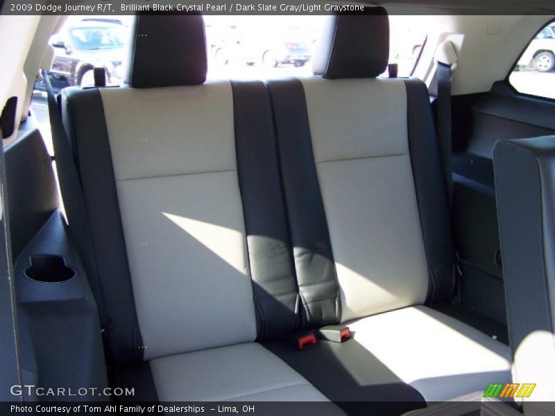 Brilliant Black Crystal Pearl / Dark Slate Gray/Light Graystone 2009 Dodge Journey R/T