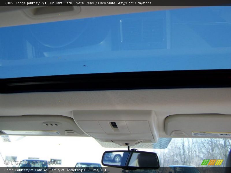 Brilliant Black Crystal Pearl / Dark Slate Gray/Light Graystone 2009 Dodge Journey R/T