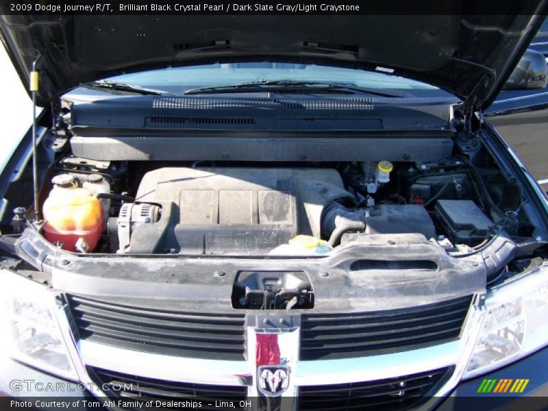Brilliant Black Crystal Pearl / Dark Slate Gray/Light Graystone 2009 Dodge Journey R/T