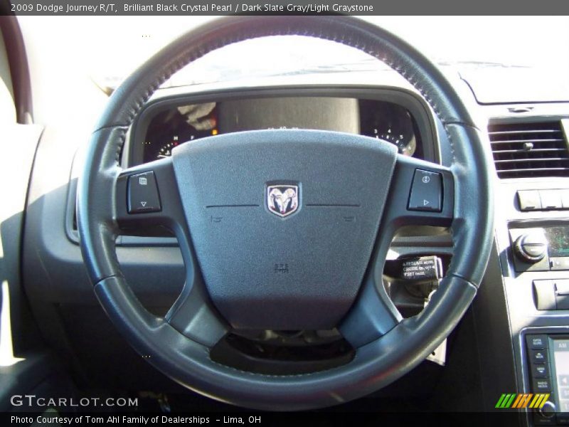 Brilliant Black Crystal Pearl / Dark Slate Gray/Light Graystone 2009 Dodge Journey R/T