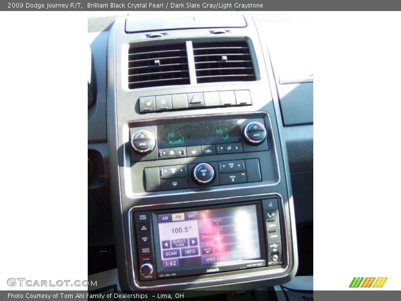 Brilliant Black Crystal Pearl / Dark Slate Gray/Light Graystone 2009 Dodge Journey R/T