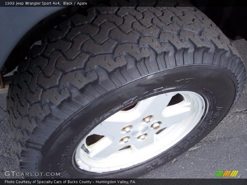 Black / Agate 1999 Jeep Wrangler Sport 4x4