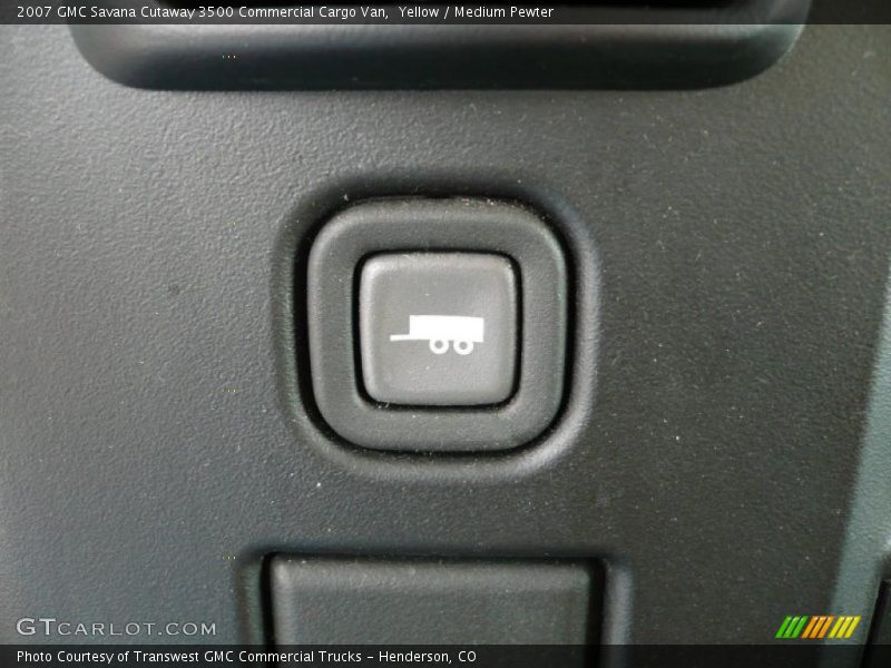 Yellow / Medium Pewter 2007 GMC Savana Cutaway 3500 Commercial Cargo Van