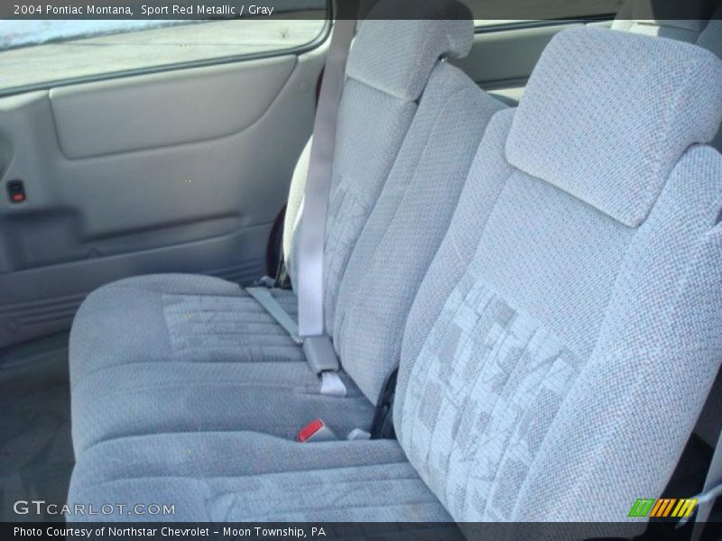 Sport Red Metallic / Gray 2004 Pontiac Montana