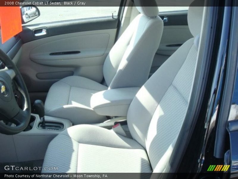 Black / Gray 2008 Chevrolet Cobalt LT Sedan