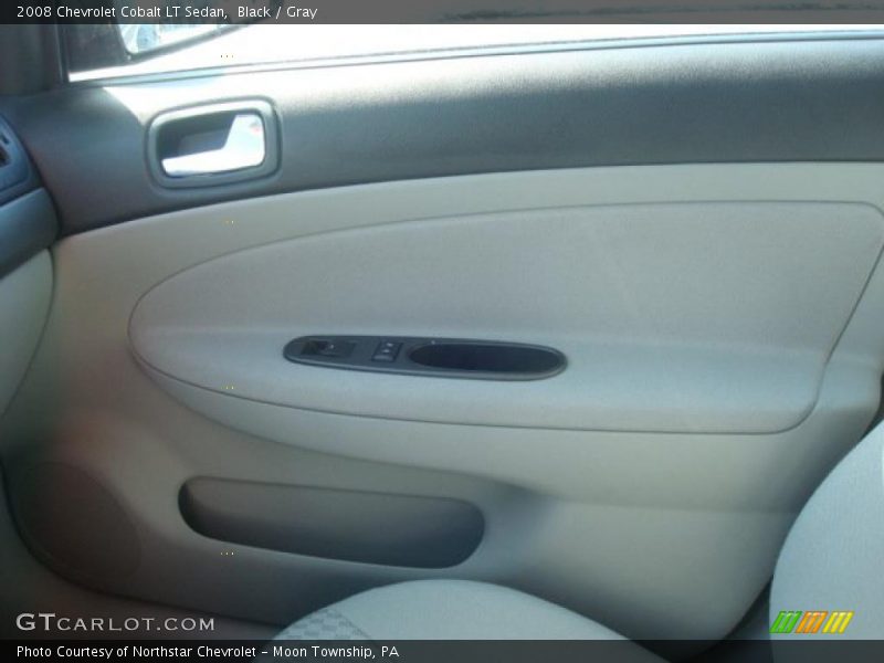 Black / Gray 2008 Chevrolet Cobalt LT Sedan