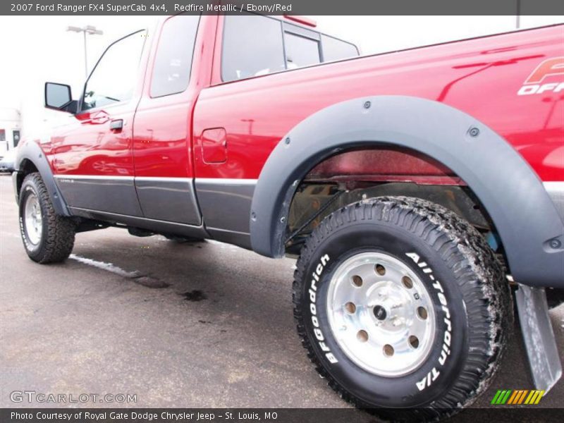 Redfire Metallic / Ebony/Red 2007 Ford Ranger FX4 SuperCab 4x4