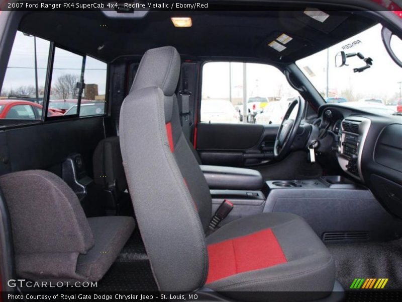 Redfire Metallic / Ebony/Red 2007 Ford Ranger FX4 SuperCab 4x4