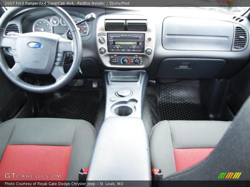Redfire Metallic / Ebony/Red 2007 Ford Ranger FX4 SuperCab 4x4