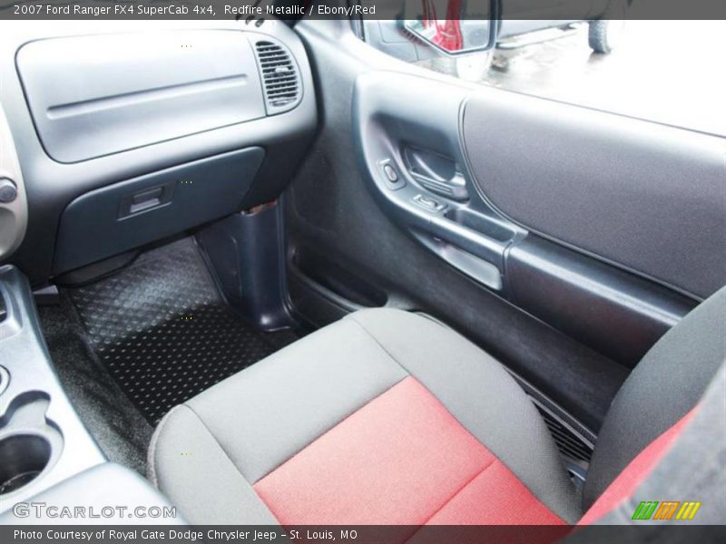 Redfire Metallic / Ebony/Red 2007 Ford Ranger FX4 SuperCab 4x4