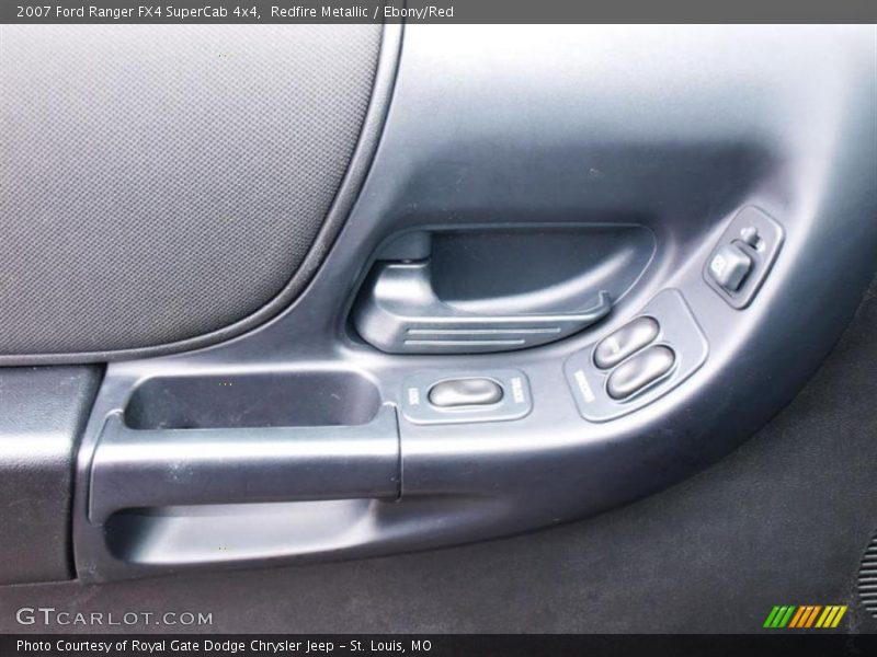 Redfire Metallic / Ebony/Red 2007 Ford Ranger FX4 SuperCab 4x4
