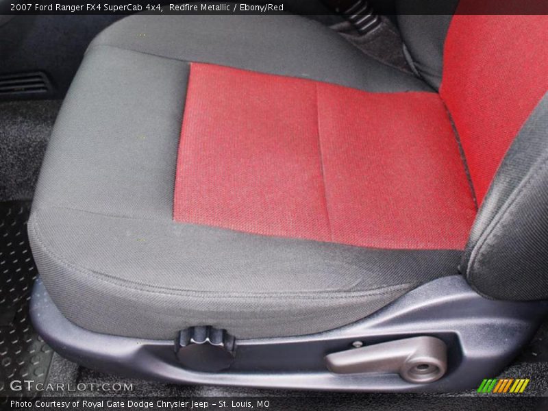 Redfire Metallic / Ebony/Red 2007 Ford Ranger FX4 SuperCab 4x4