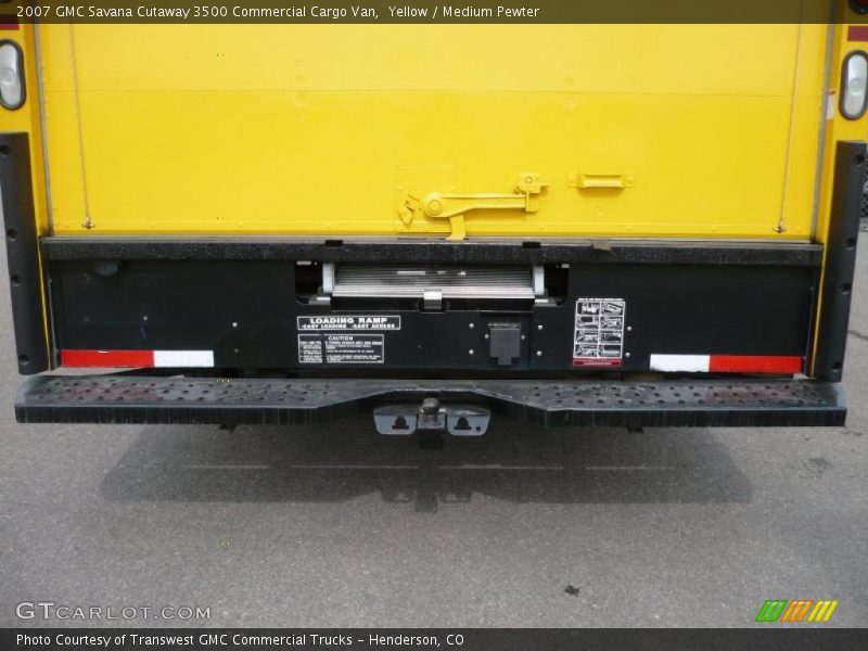 Yellow / Medium Pewter 2007 GMC Savana Cutaway 3500 Commercial Cargo Van