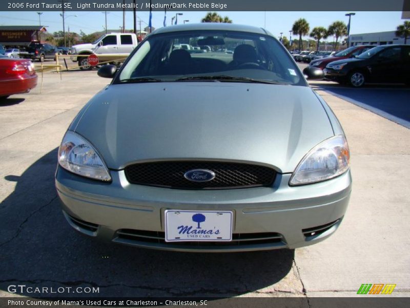 Light Tundra Metallic / Medium/Dark Pebble Beige 2006 Ford Taurus SE