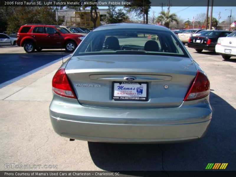 Light Tundra Metallic / Medium/Dark Pebble Beige 2006 Ford Taurus SE