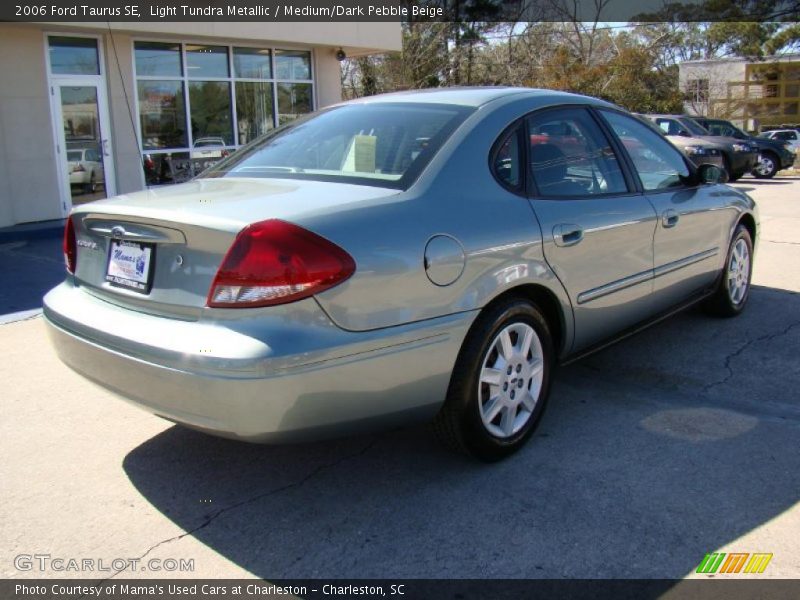 Light Tundra Metallic / Medium/Dark Pebble Beige 2006 Ford Taurus SE