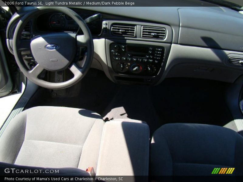 Light Tundra Metallic / Medium/Dark Pebble Beige 2006 Ford Taurus SE