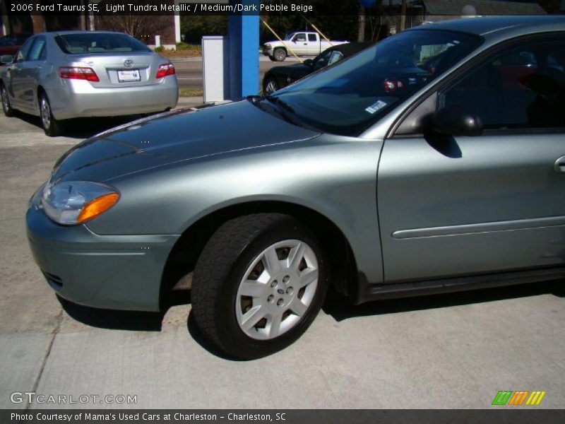Light Tundra Metallic / Medium/Dark Pebble Beige 2006 Ford Taurus SE