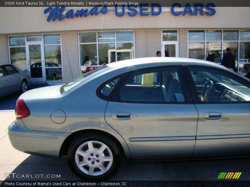 Light Tundra Metallic / Medium/Dark Pebble Beige 2006 Ford Taurus SE