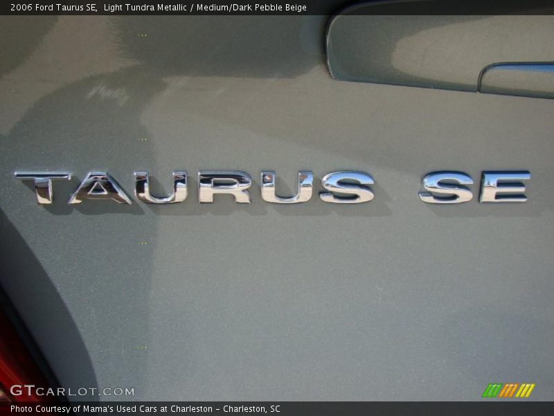 Light Tundra Metallic / Medium/Dark Pebble Beige 2006 Ford Taurus SE