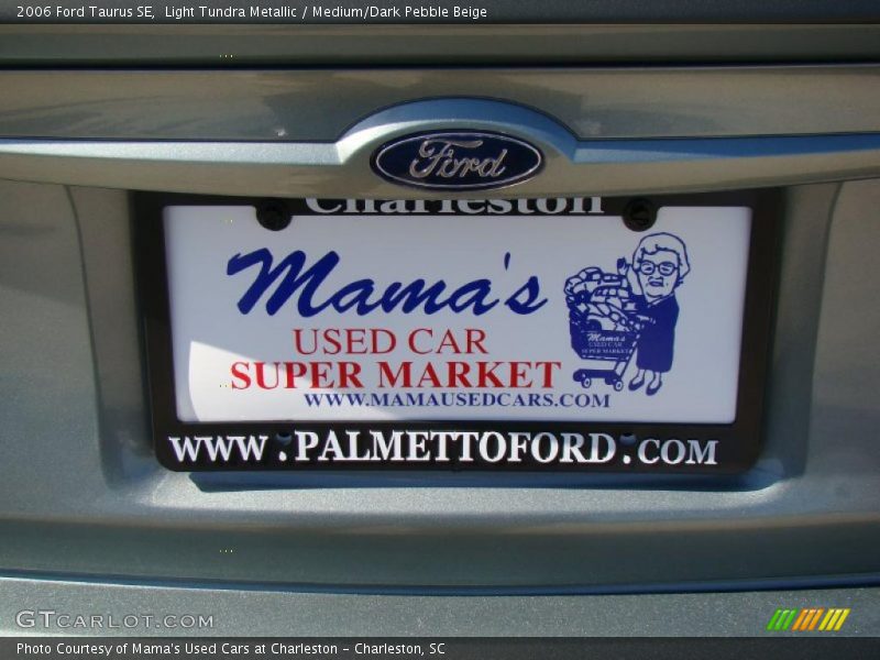 Light Tundra Metallic / Medium/Dark Pebble Beige 2006 Ford Taurus SE