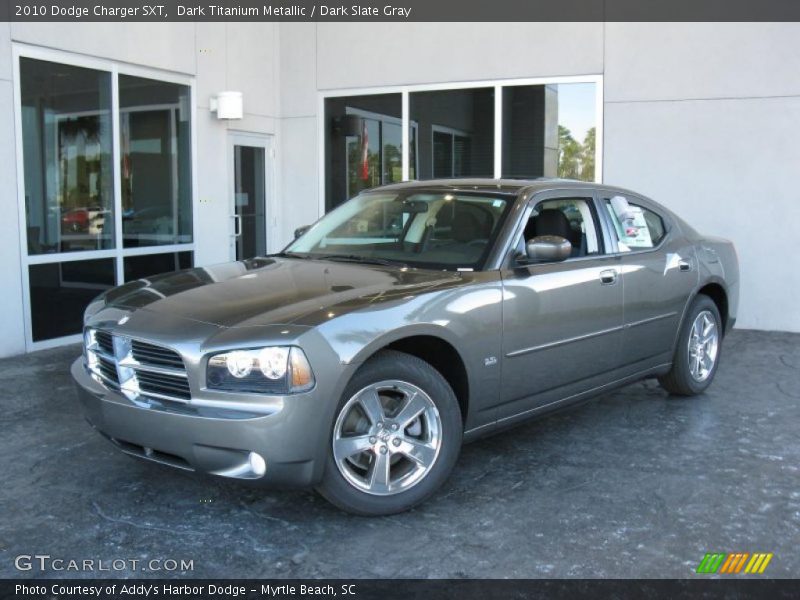 Dark Titanium Metallic / Dark Slate Gray 2010 Dodge Charger SXT