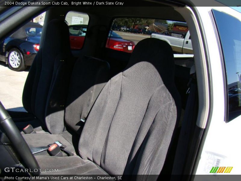 Bright White / Dark Slate Gray 2004 Dodge Dakota Sport Club Cab