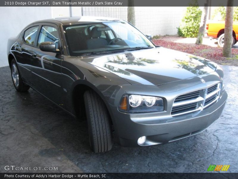 Dark Titanium Metallic / Dark Slate Gray 2010 Dodge Charger SXT