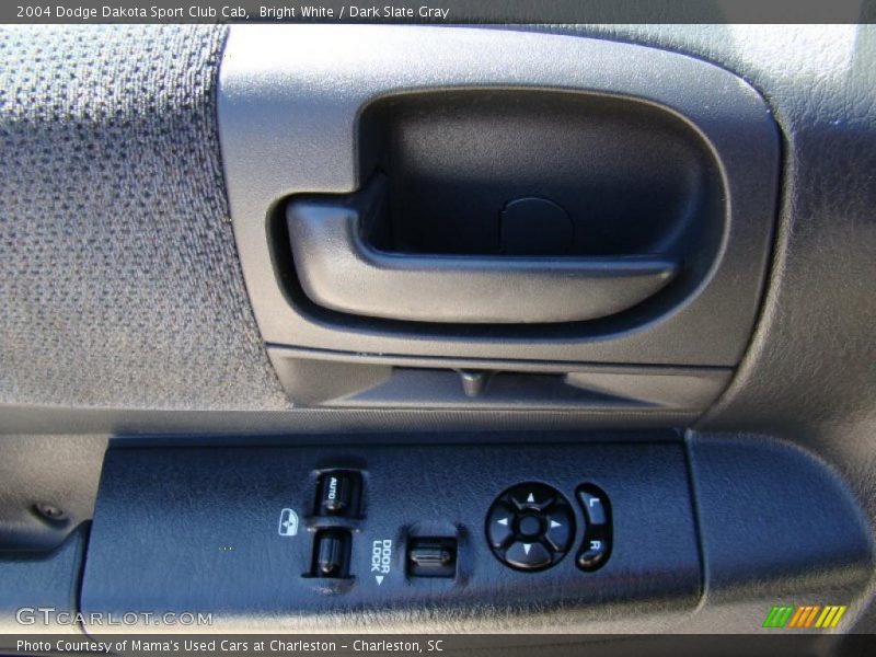 Bright White / Dark Slate Gray 2004 Dodge Dakota Sport Club Cab