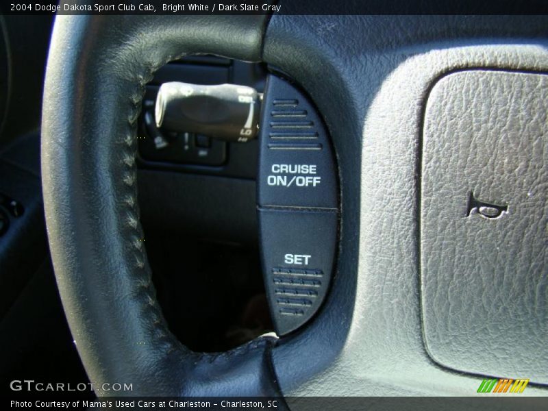 Bright White / Dark Slate Gray 2004 Dodge Dakota Sport Club Cab