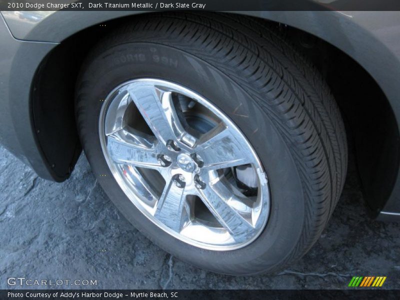 Dark Titanium Metallic / Dark Slate Gray 2010 Dodge Charger SXT