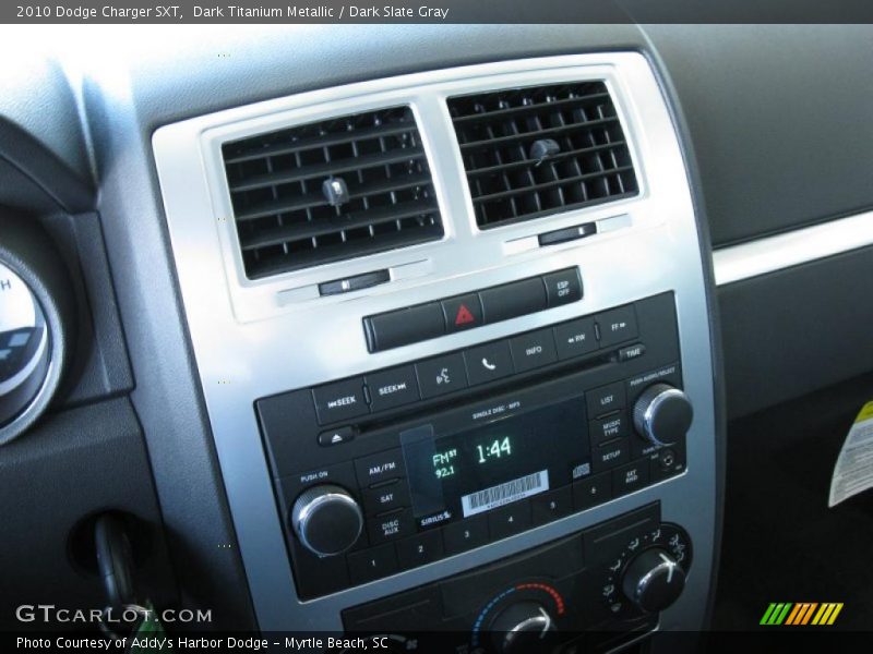 Dark Titanium Metallic / Dark Slate Gray 2010 Dodge Charger SXT